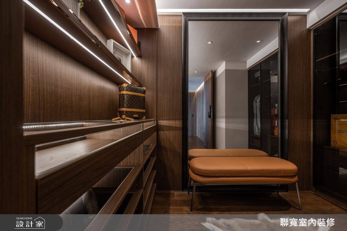 130坪新成屋(5年以下)＿現代風更衣間案例圖片＿聯寬室內裝修有限公司＿聯寬_29之30