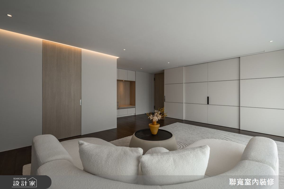 130坪新成屋(5年以下)＿現代風客廳多功能室案例圖片＿聯寬室內裝修有限公司＿聯寬_29之44
