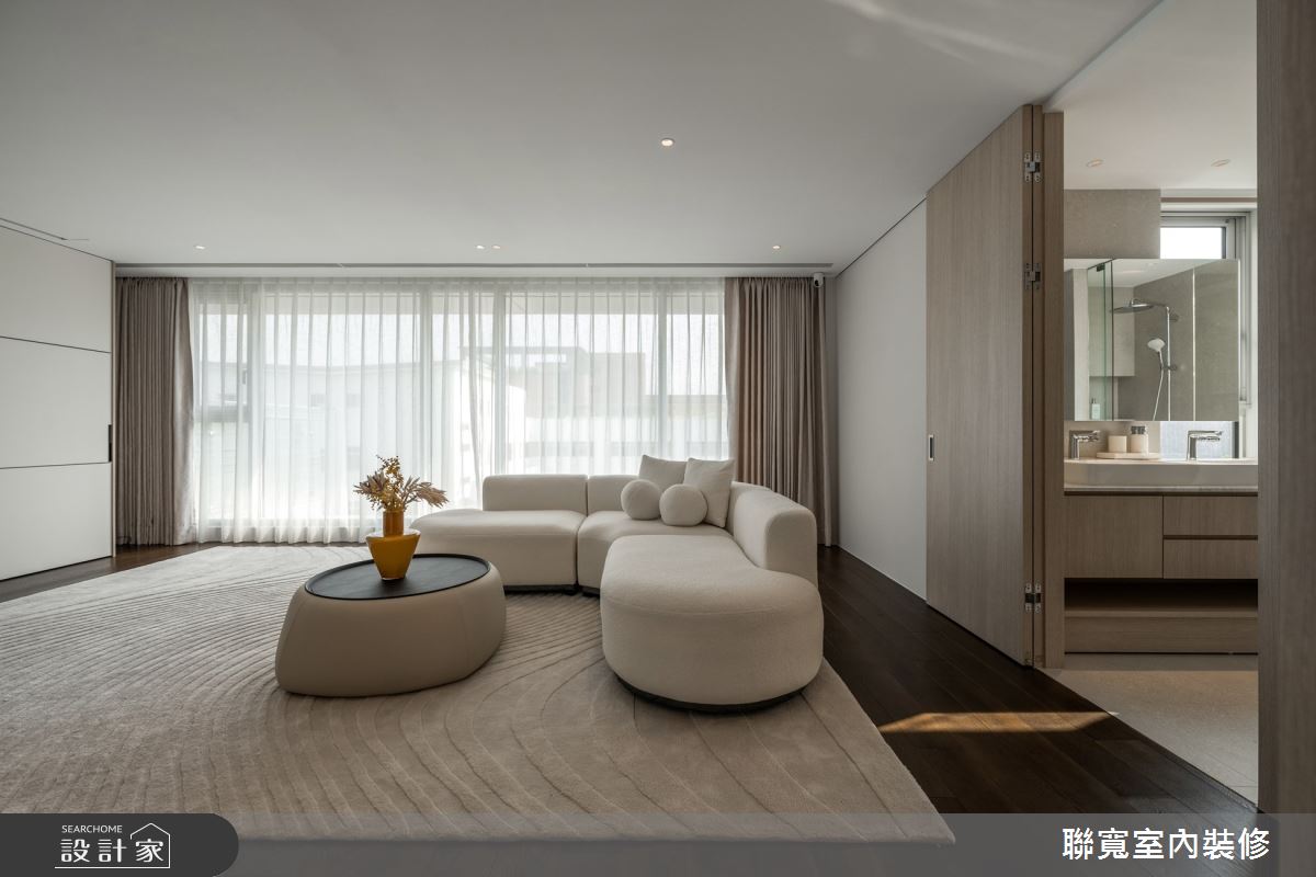 130坪新成屋(5年以下)＿現代風客廳浴室案例圖片＿聯寬室內裝修有限公司＿聯寬_29之43