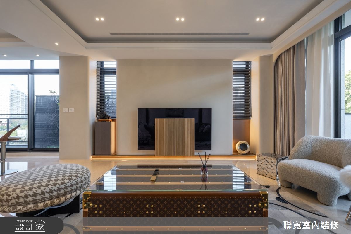 125坪新成屋(5年以下)＿現代風客廳案例圖片＿聯寬室內裝修有限公司＿聯寬_30之8