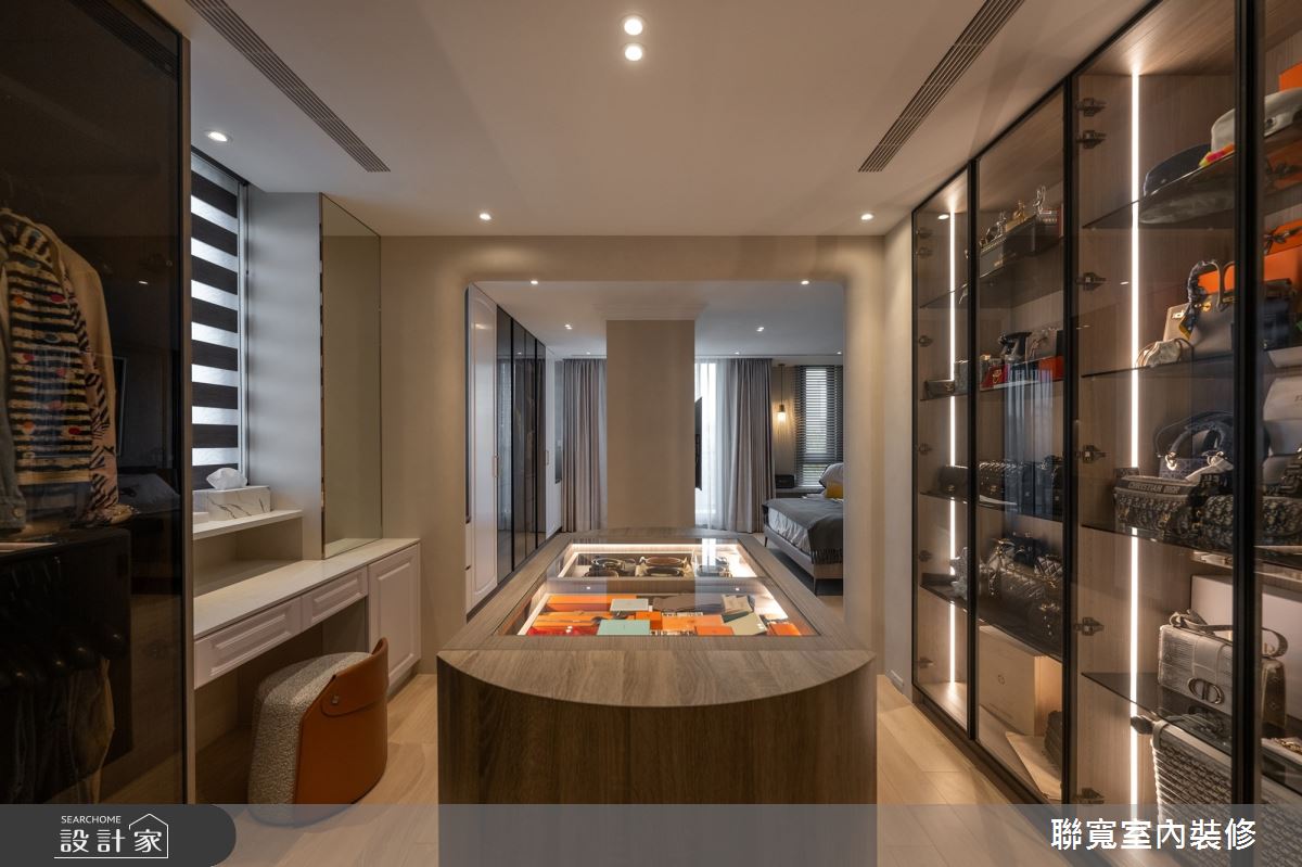 125坪新成屋(5年以下)＿現代風更衣間案例圖片＿聯寬室內裝修有限公司＿聯寬_30之14