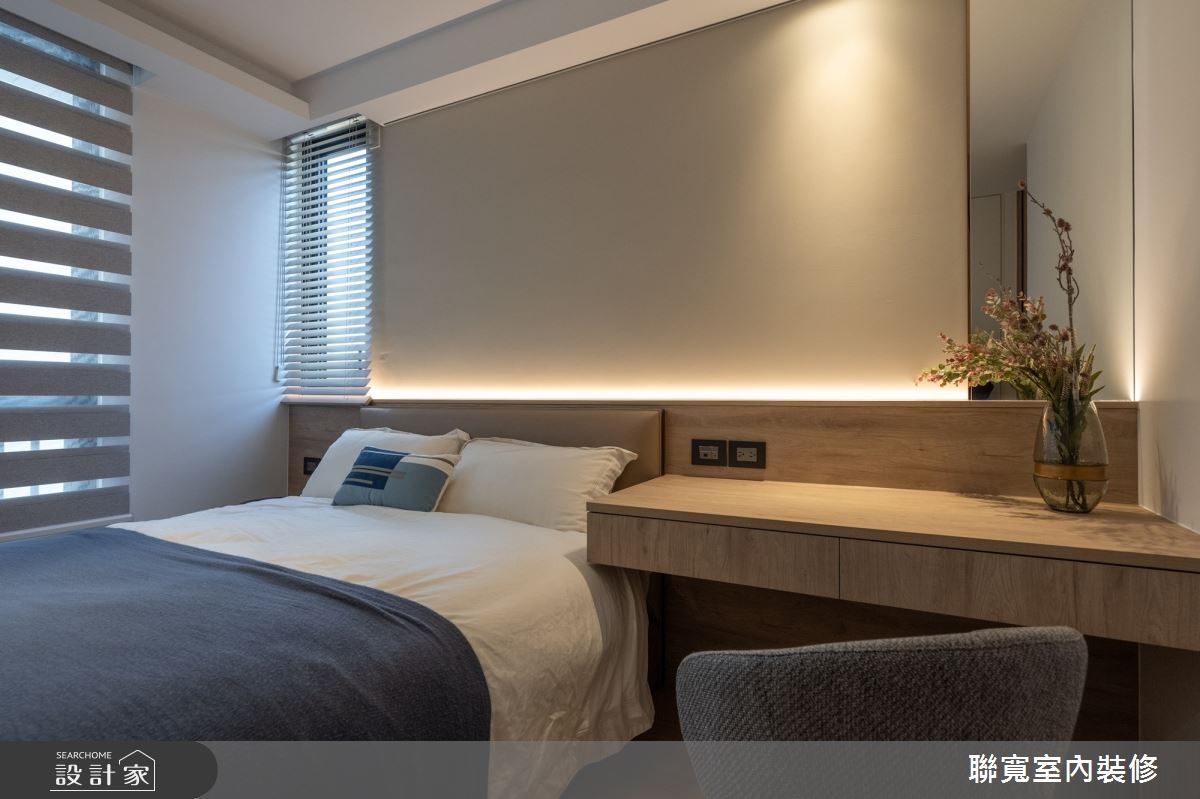 125坪新成屋(5年以下)＿現代風臥室案例圖片＿聯寬室內裝修有限公司＿聯寬_30之23