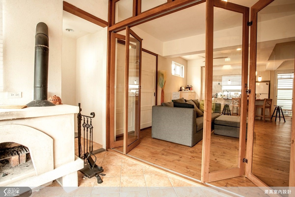 55坪中古屋(5~15年)＿鄉村風案例圖片＿源真室內裝修設計＿源真_05之5