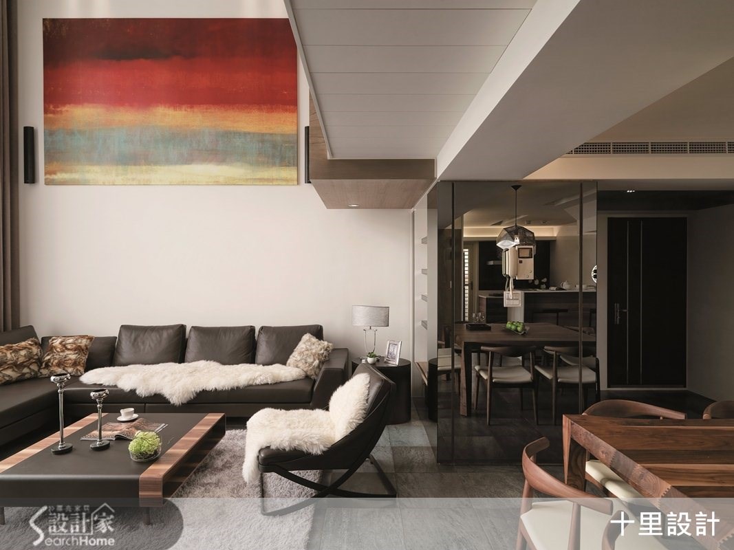 50坪老屋(16~30年)＿現代風客廳案例圖片＿十里設計＿十里_01之4