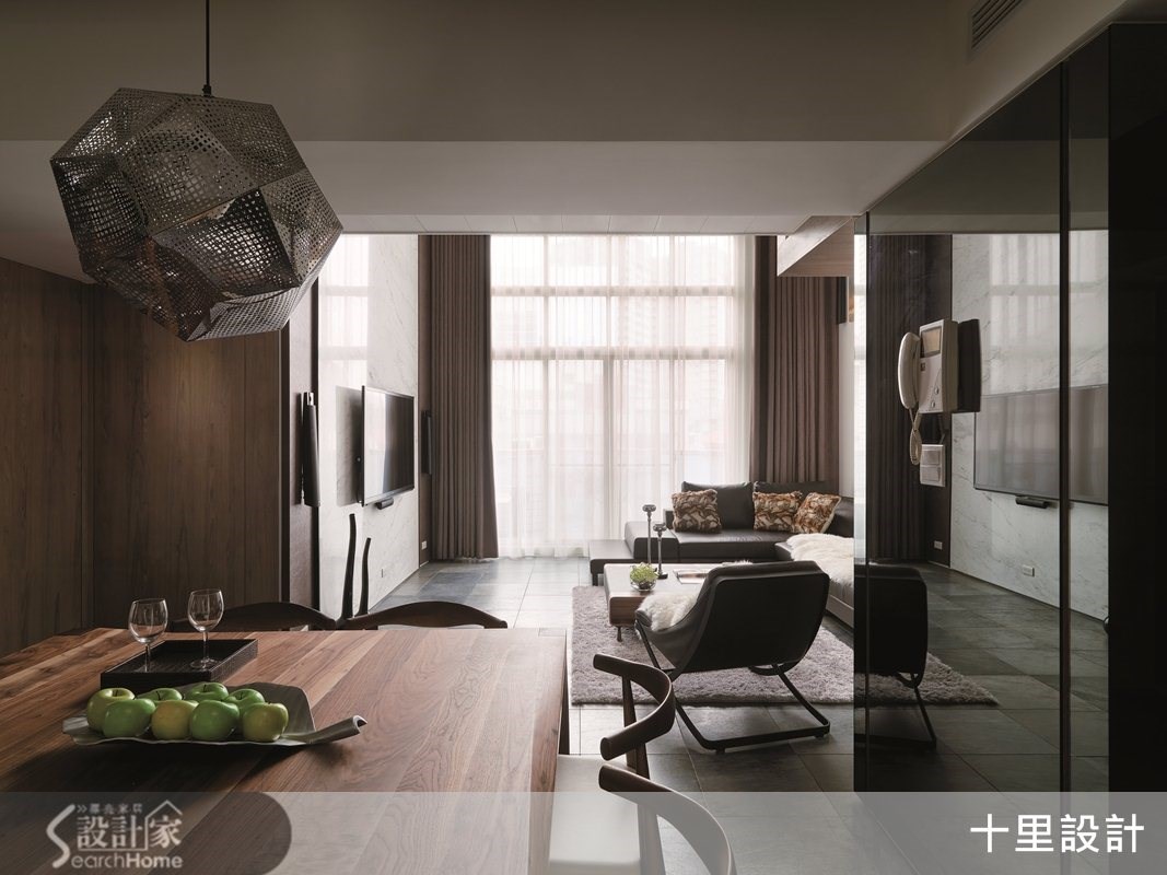 50坪老屋(16~30年)＿現代風客廳餐廳案例圖片＿十里設計＿十里_01之3