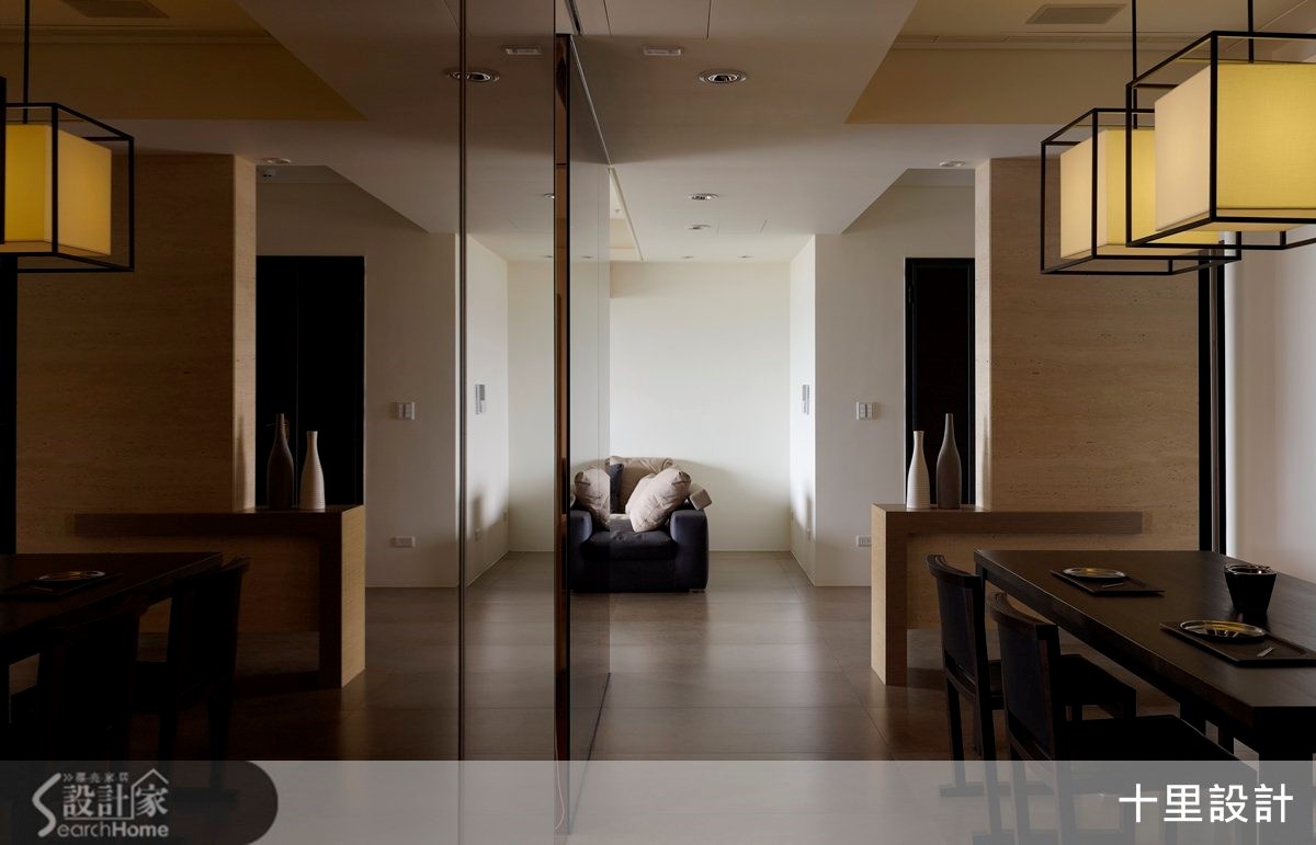 45坪預售屋＿現代風餐廳走廊案例圖片＿十里設計＿十里_02之14