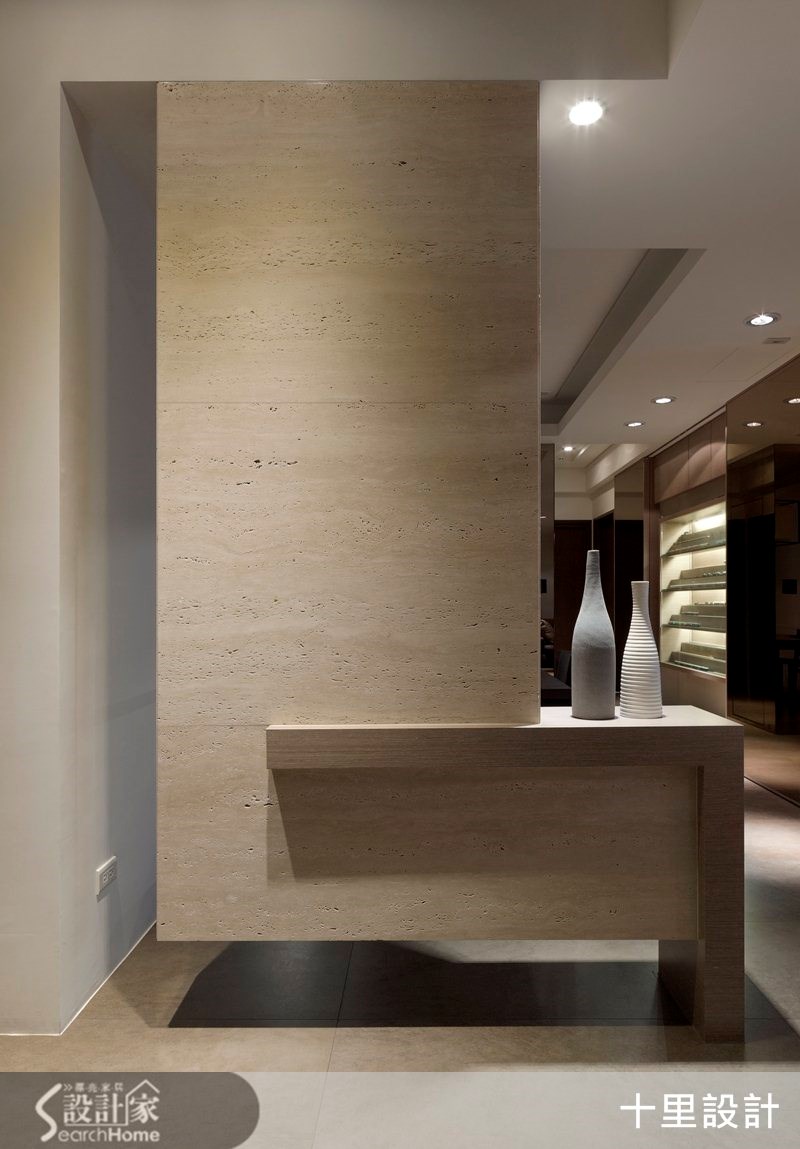 45坪預售屋＿現代風玄關案例圖片＿十里設計＿十里_02之1