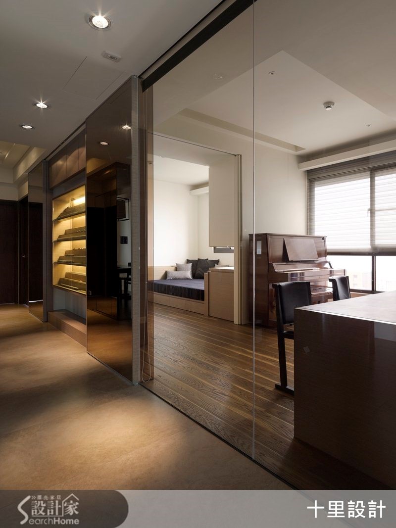 45坪預售屋＿現代風走廊案例圖片＿十里設計＿十里_02之16