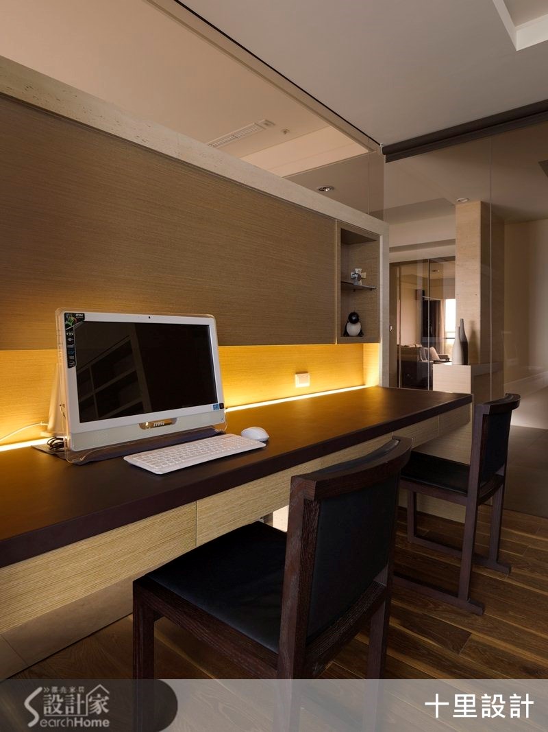 45坪預售屋＿現代風書房案例圖片＿十里設計＿十里_02之17