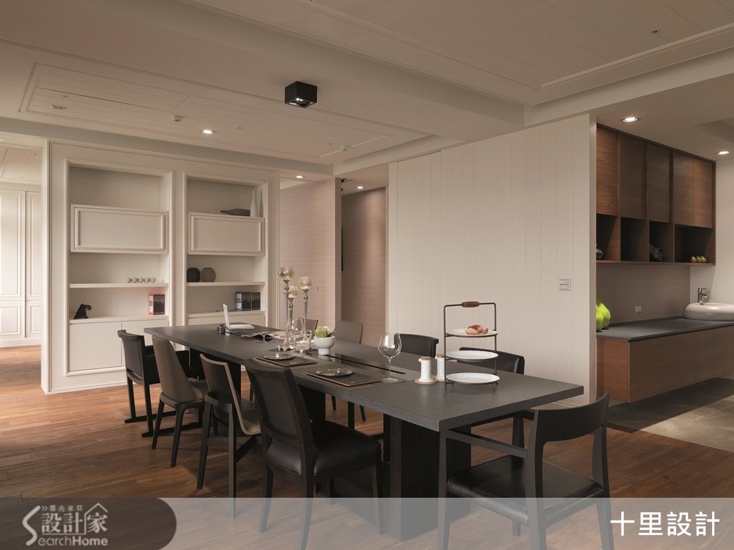 55坪預售屋＿現代風餐廳案例圖片＿十里設計＿十里_04之11