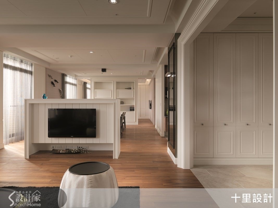 55坪預售屋＿現代風客廳案例圖片＿十里設計＿十里_04之1