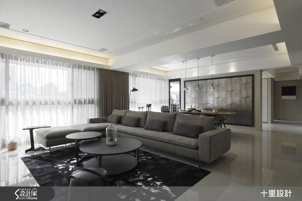 45坪新成屋(5年以下)＿混搭風客廳餐廳案例圖片＿十里設計＿十里_05之3