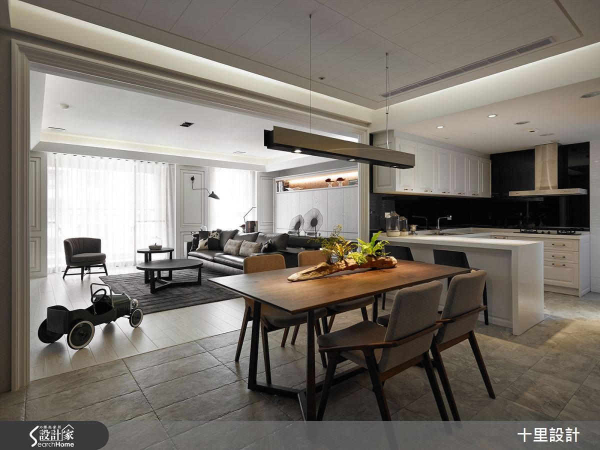 新成屋(5年以下)＿現代風客廳餐廳廚房案例圖片＿十里設計＿十里_06之6