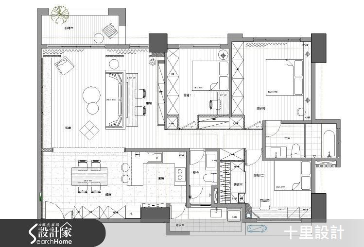 新成屋(5年以下)＿現代風案例圖片＿十里設計＿十里_06之13