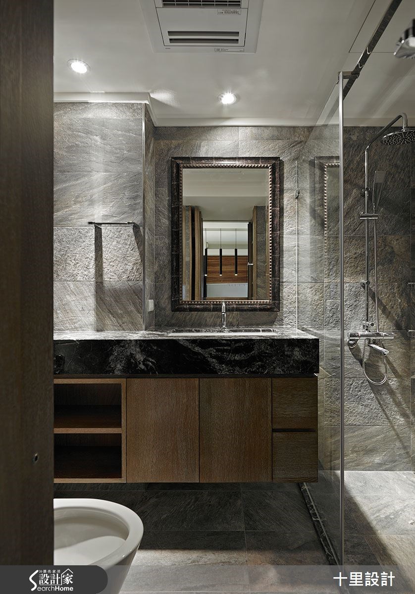 46坪老屋(16~30年)＿現代風浴室案例圖片＿十里設計＿十里_07之13