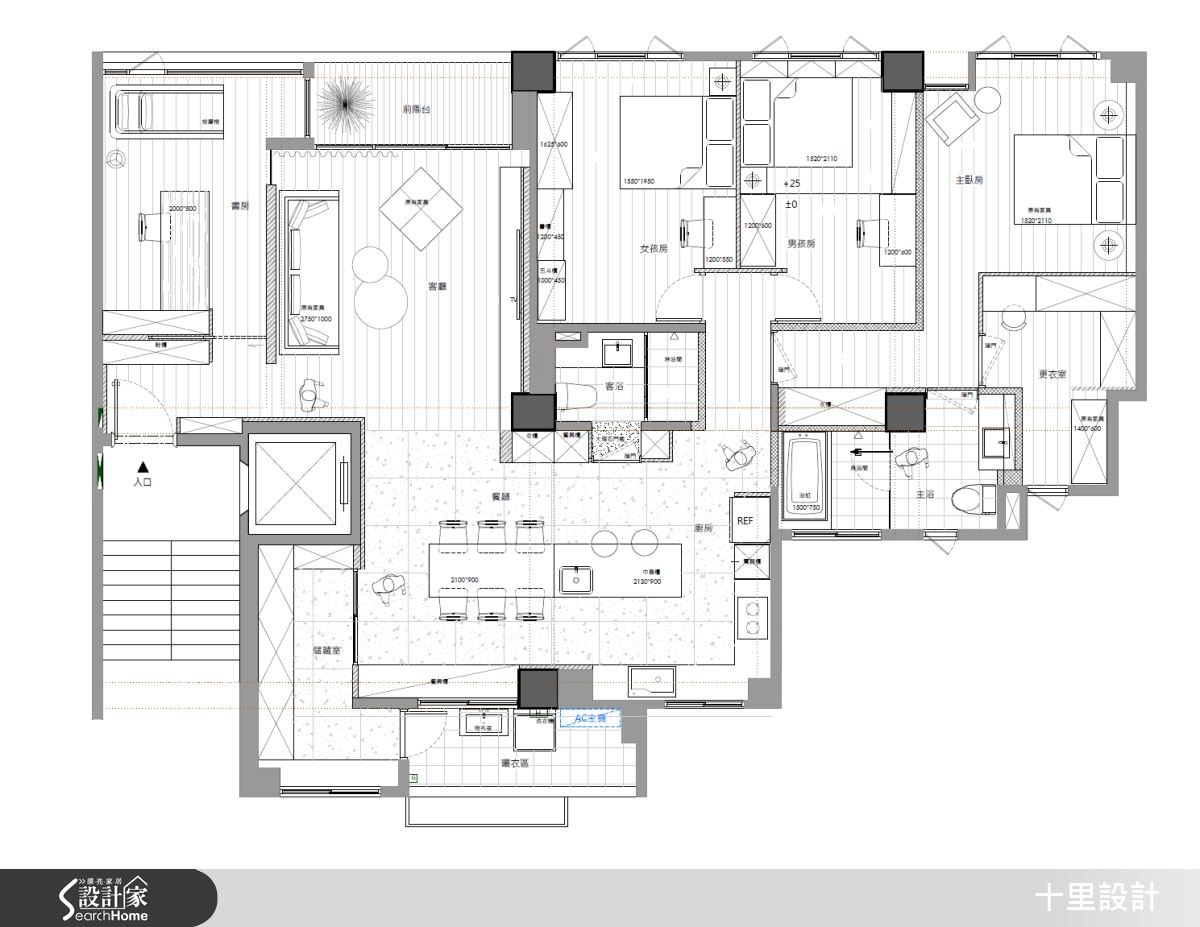 46坪老屋(16~30年)＿現代風案例圖片＿十里設計＿十里_07之14