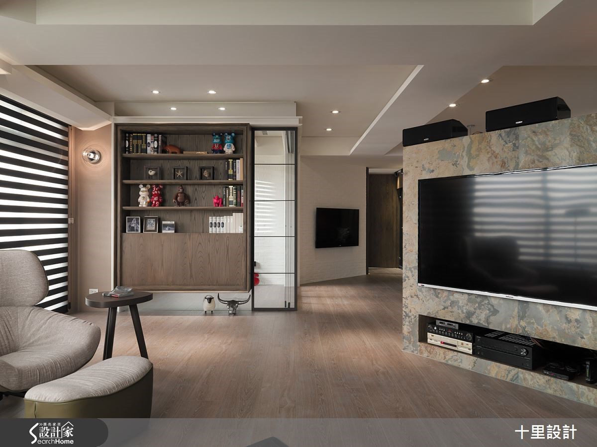 40坪新成屋(5年以下)＿現代風客廳案例圖片＿十里設計＿十里_08之2