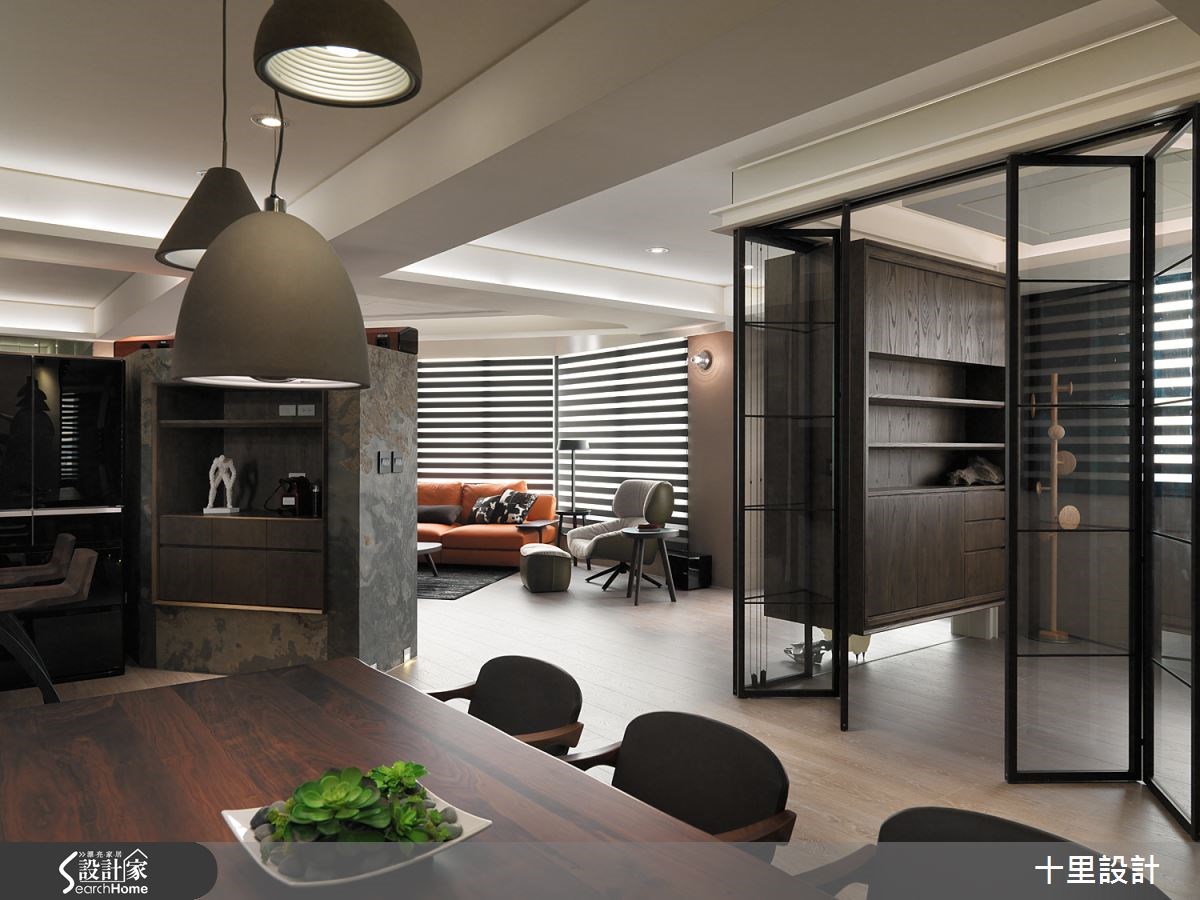 40坪新成屋(5年以下)＿現代風客廳餐廳案例圖片＿十里設計＿十里_08之6