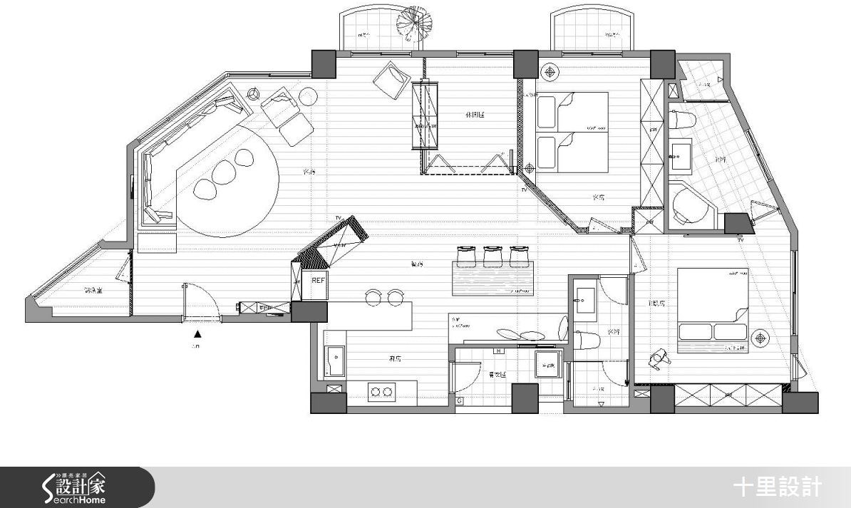 40坪新成屋(5年以下)＿現代風案例圖片＿十里設計＿十里_08之11