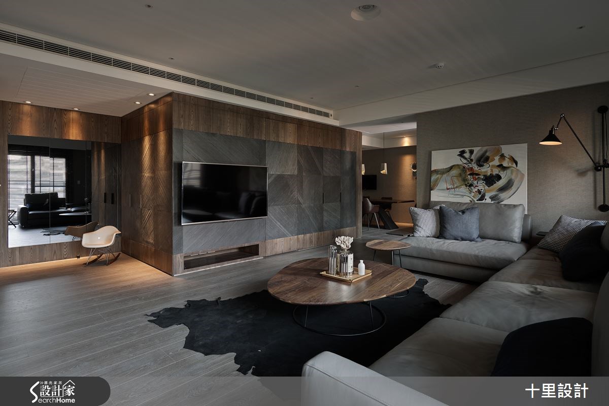 ＿休閒風客廳案例圖片＿十里設計＿十里_09之2