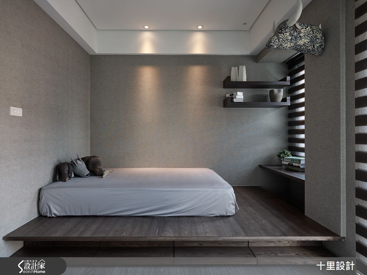 ＿休閒風臥室案例圖片＿十里設計＿十里_09之15