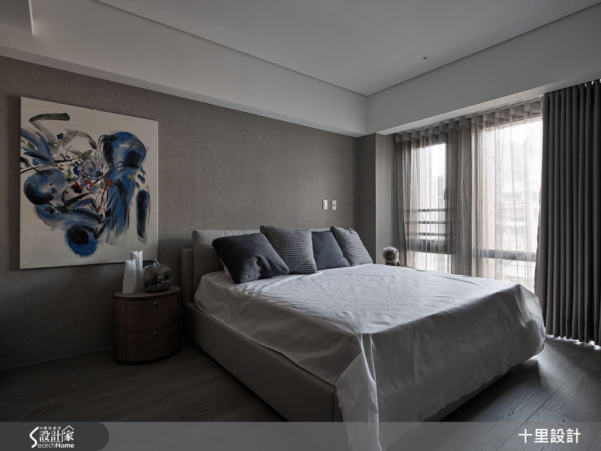 ＿休閒風臥室案例圖片＿十里設計＿十里_09之16