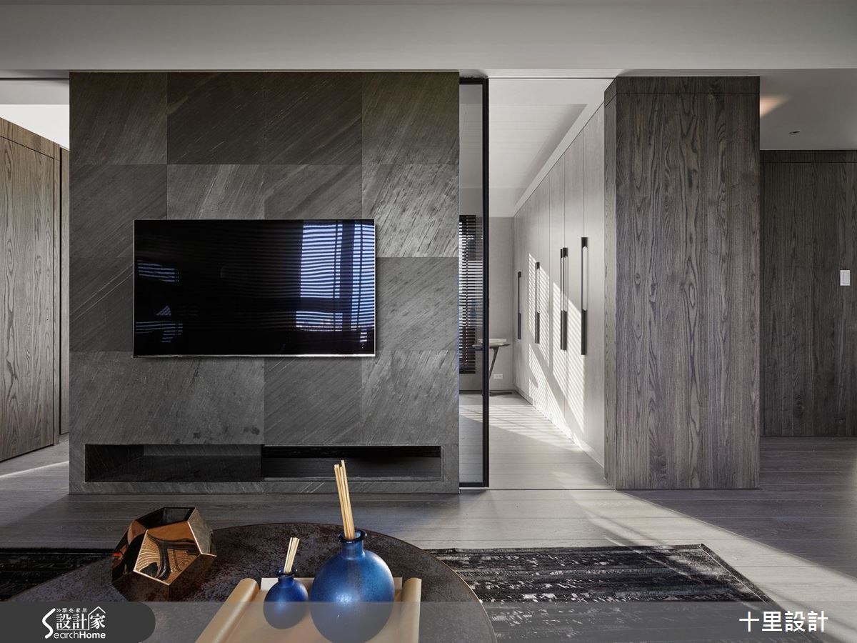預售屋＿現代風客廳案例圖片＿十里設計＿十里_10之8