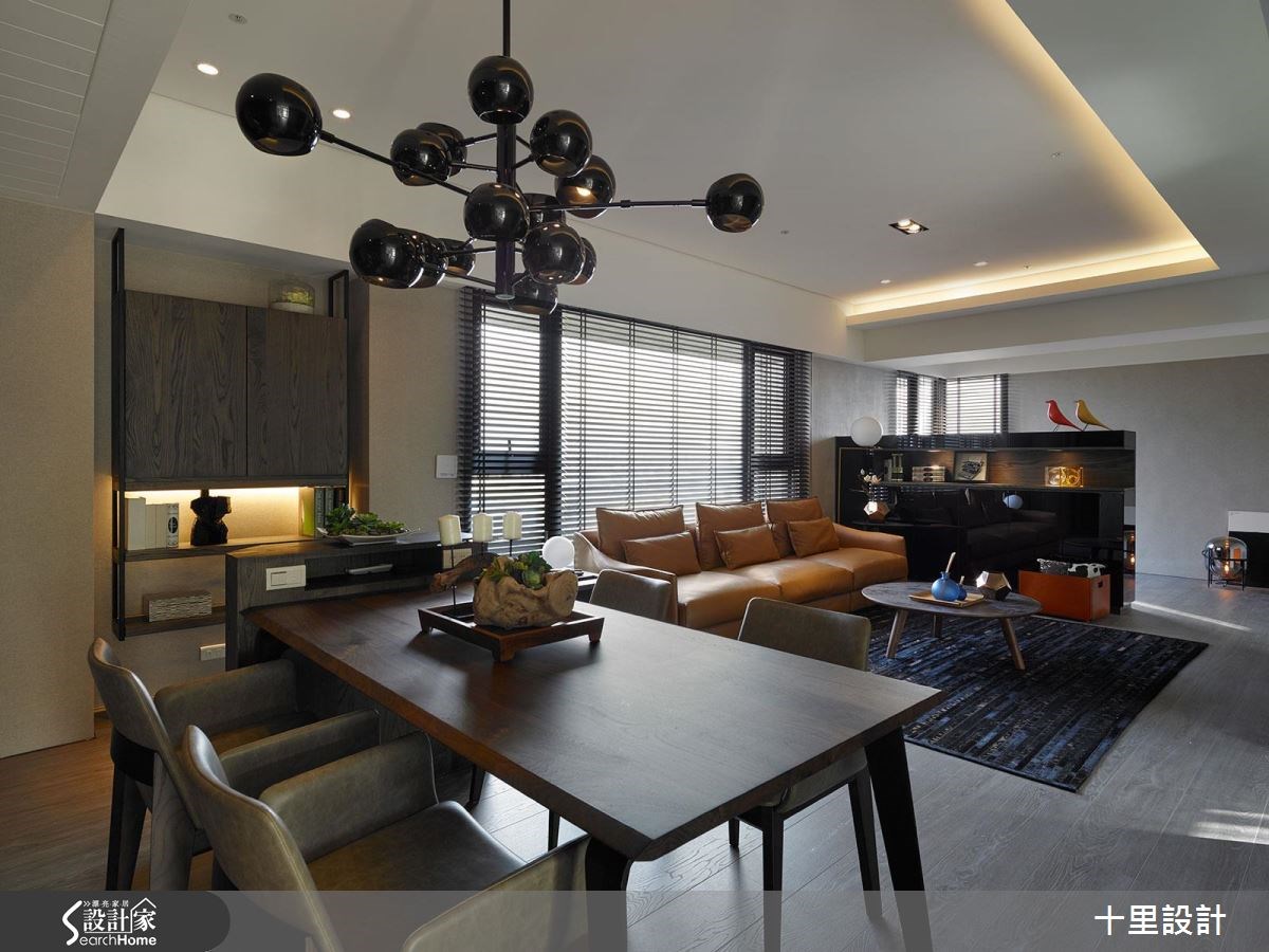 預售屋＿現代風客廳餐廳案例圖片＿十里設計＿十里_10之10