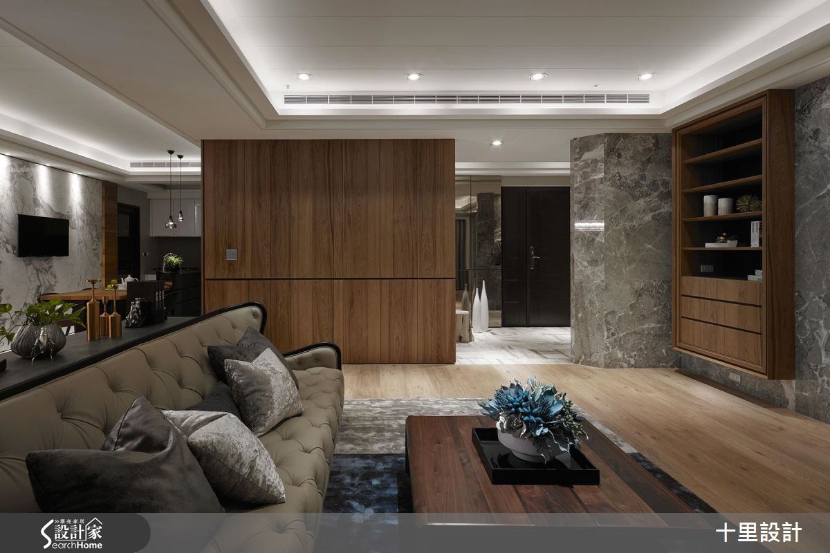 47坪新成屋(5年以下)＿混搭風客廳案例圖片＿十里設計＿十里_11之4