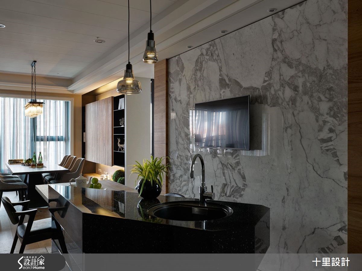 47坪新成屋(5年以下)＿混搭風餐廳吧檯案例圖片＿十里設計＿十里_11之10