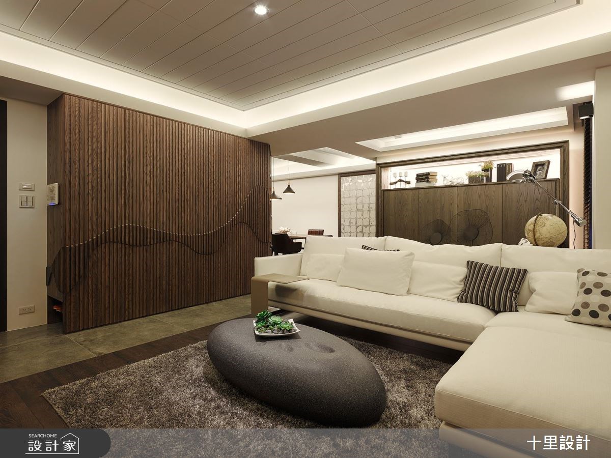 37坪新成屋(5年以下)＿現代風客廳案例圖片＿十里設計＿十里_12之2