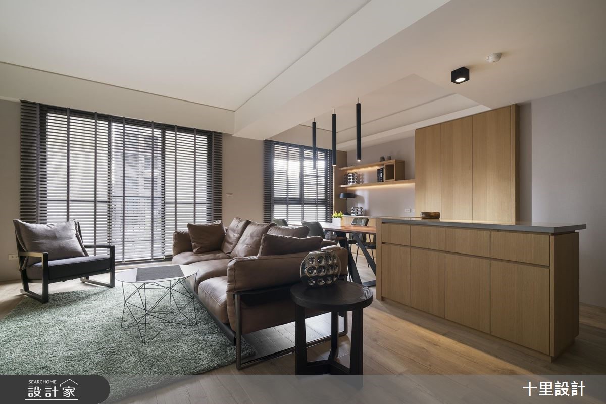 中古屋(5~15年)＿現代風客廳案例圖片＿十里設計＿十里_15之1