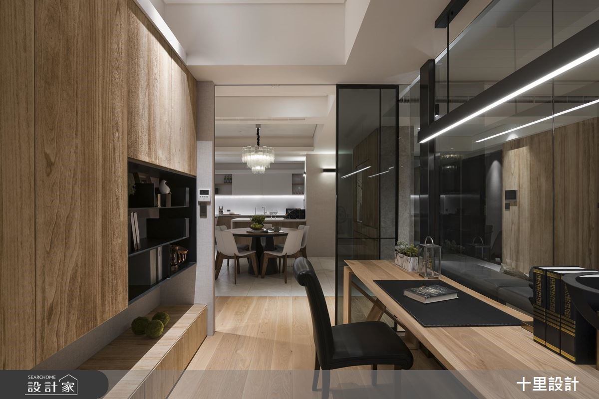 新成屋(5年以下)＿現代風書房案例圖片＿十里設計＿十里_16之10