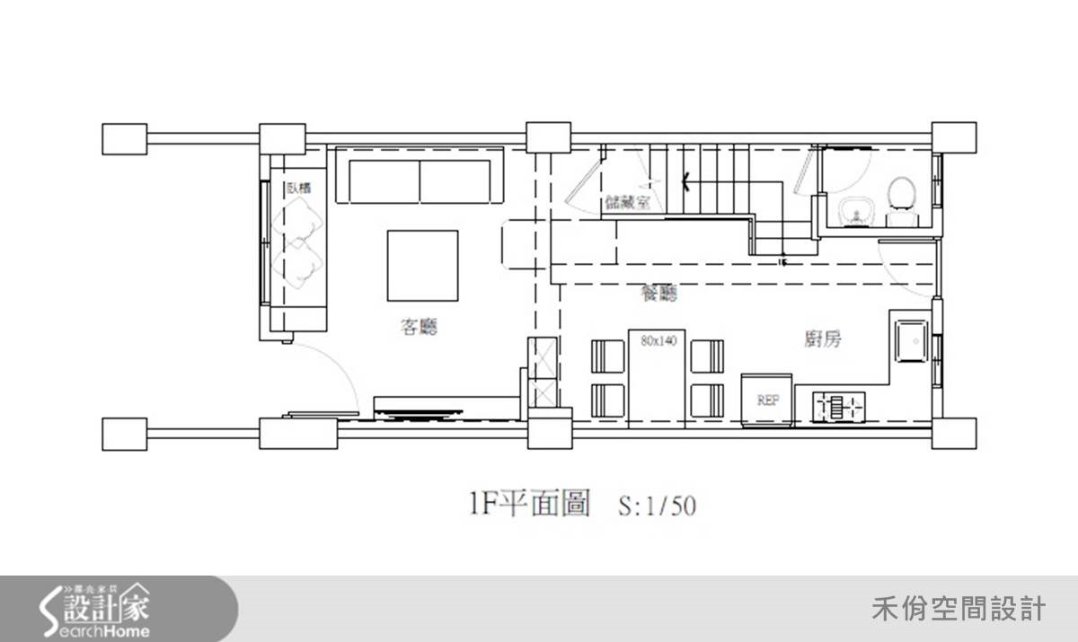 35坪新成屋(5年以下)＿現代風案例圖片＿禾佾空間設計事務所＿禾佾_06之17