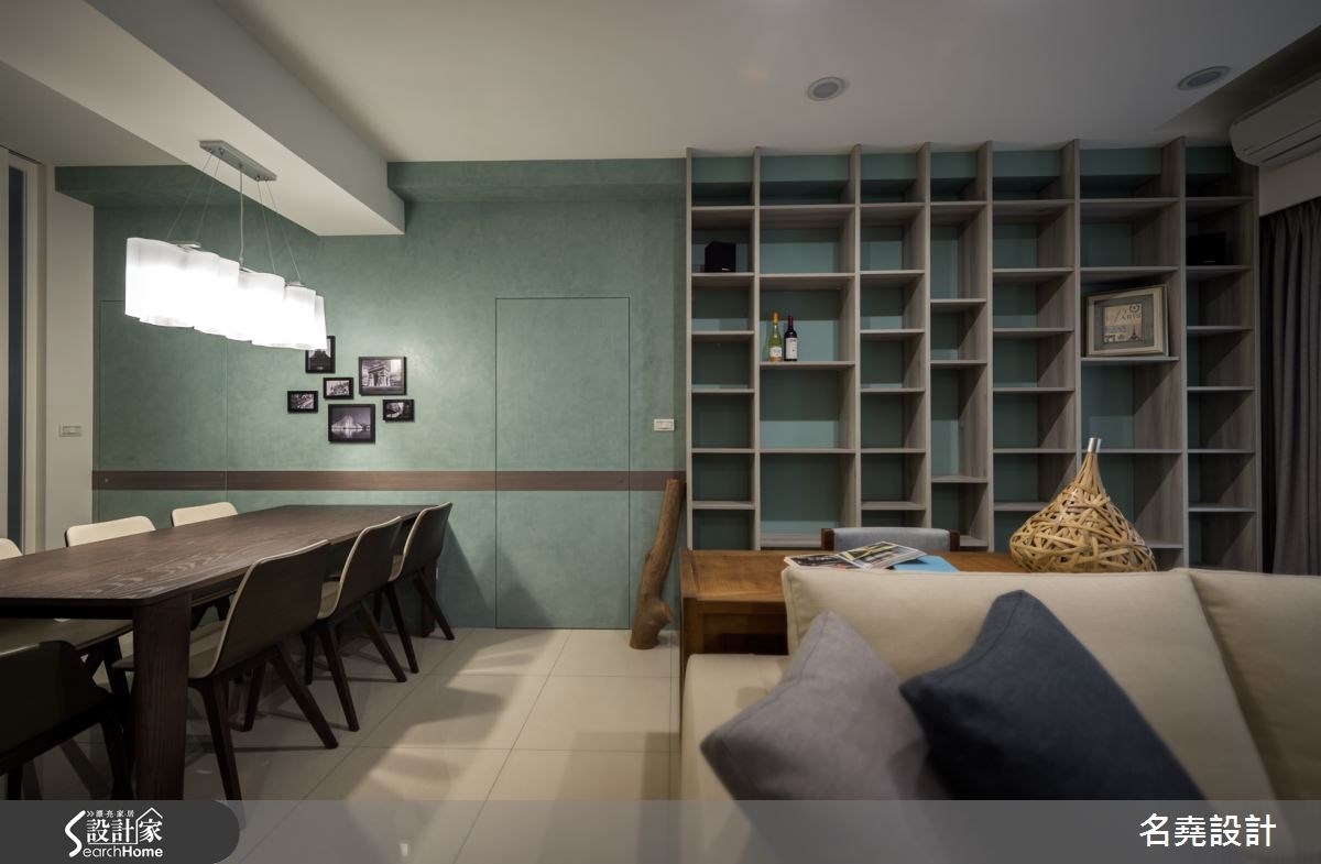 新成屋(5年以下)＿混搭風客廳餐廳書房案例圖片＿名堯設計有限公司＿名堯_11之13