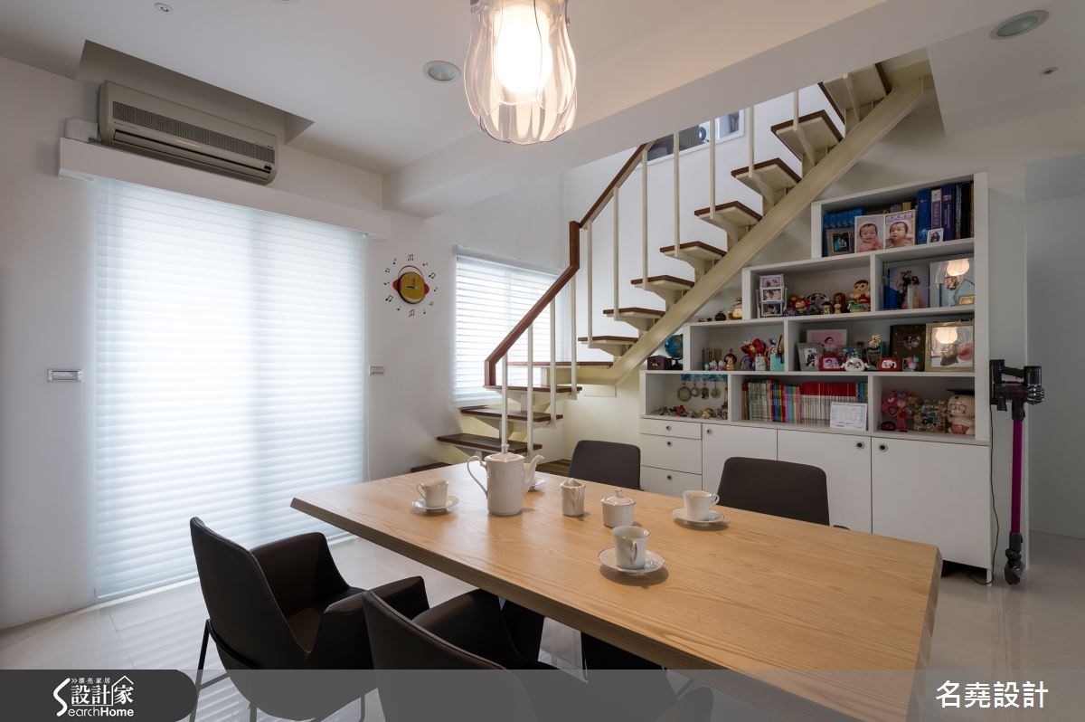 中古屋(5~15年)＿現代風餐廳樓梯案例圖片＿名堯設計有限公司＿名堯_12之10