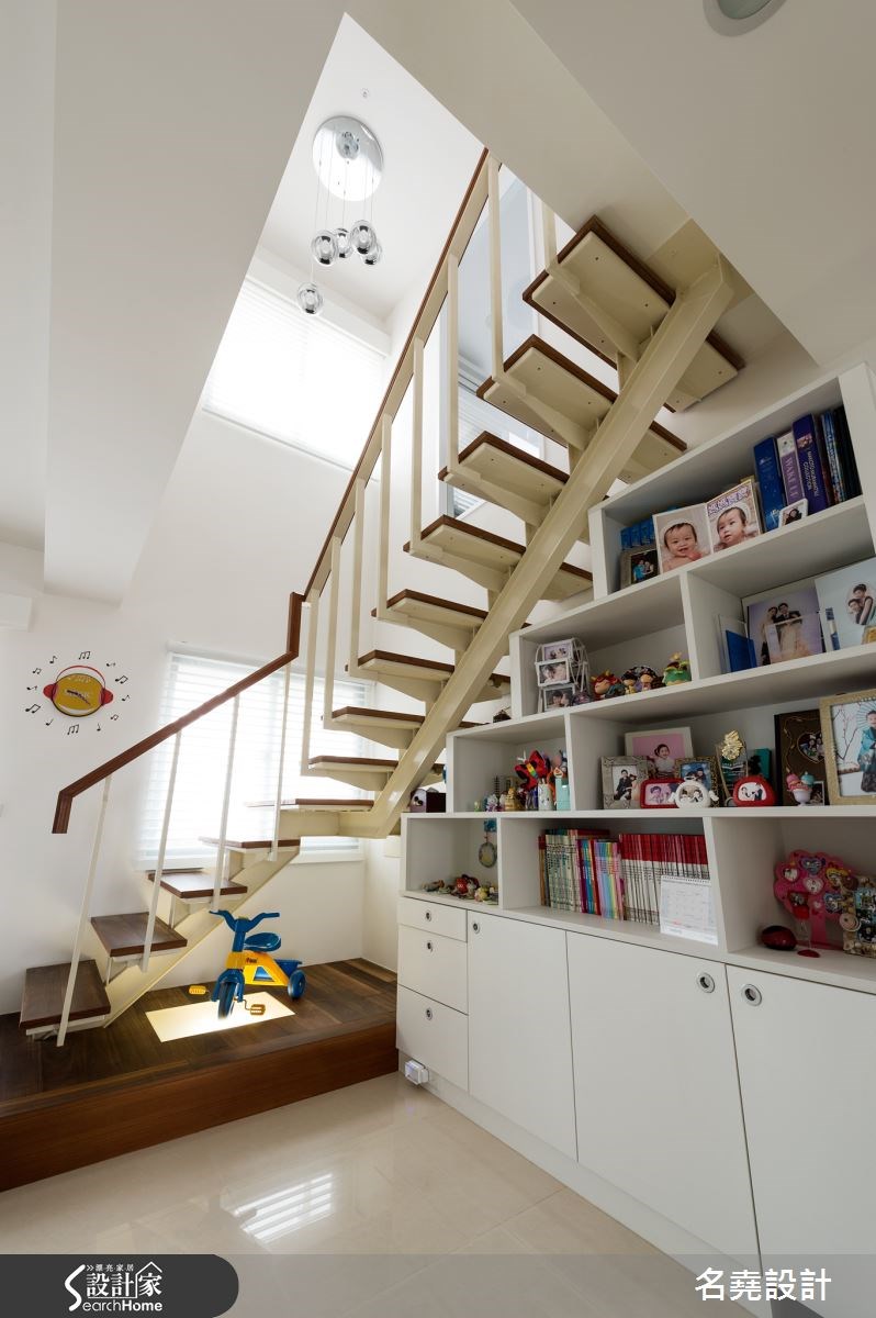 中古屋(5~15年)＿現代風樓梯案例圖片＿名堯設計有限公司＿名堯_12之12