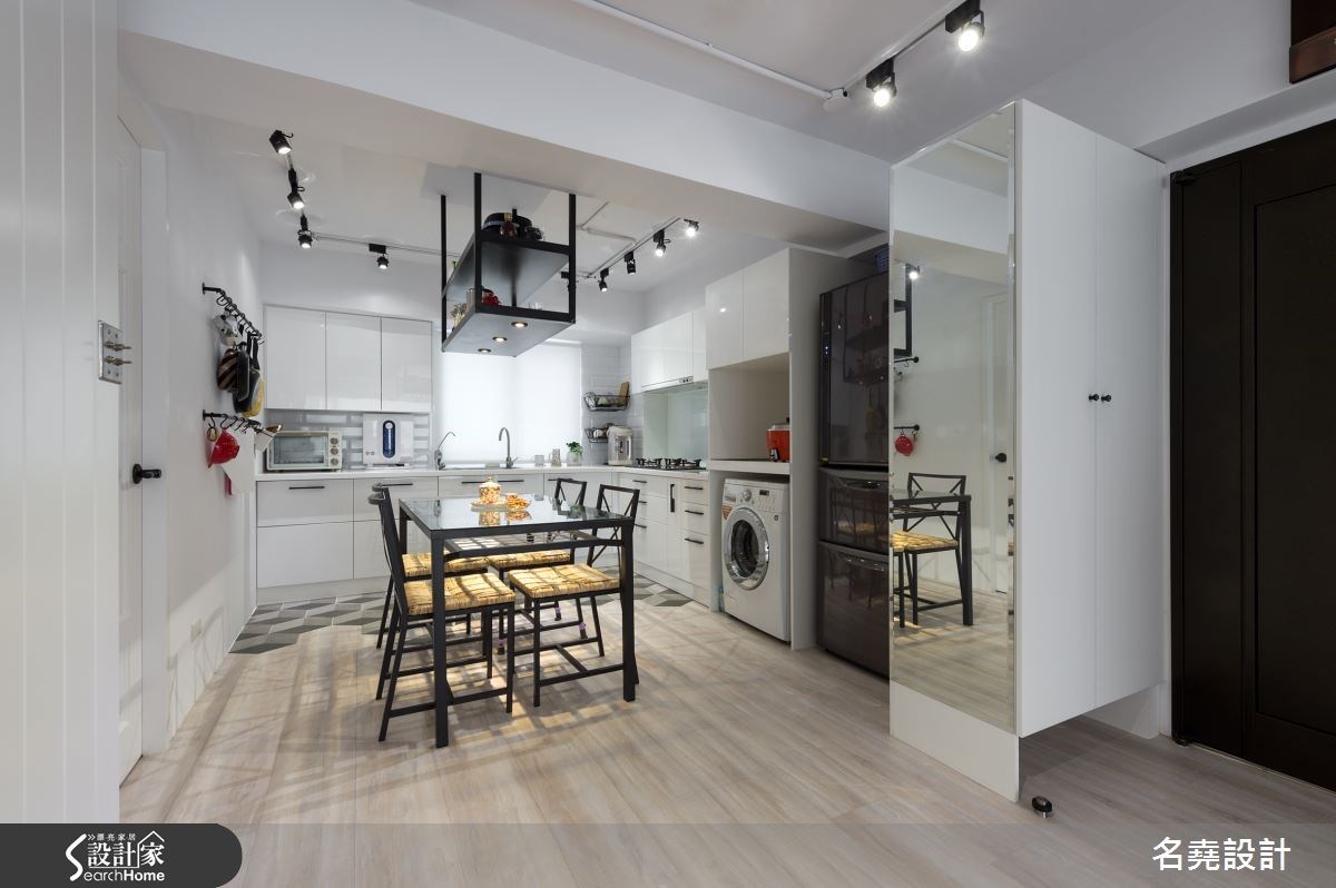 20坪老屋(16~30年)＿北歐風餐廳廚房案例圖片＿名堯設計有限公司＿名堯_15之8