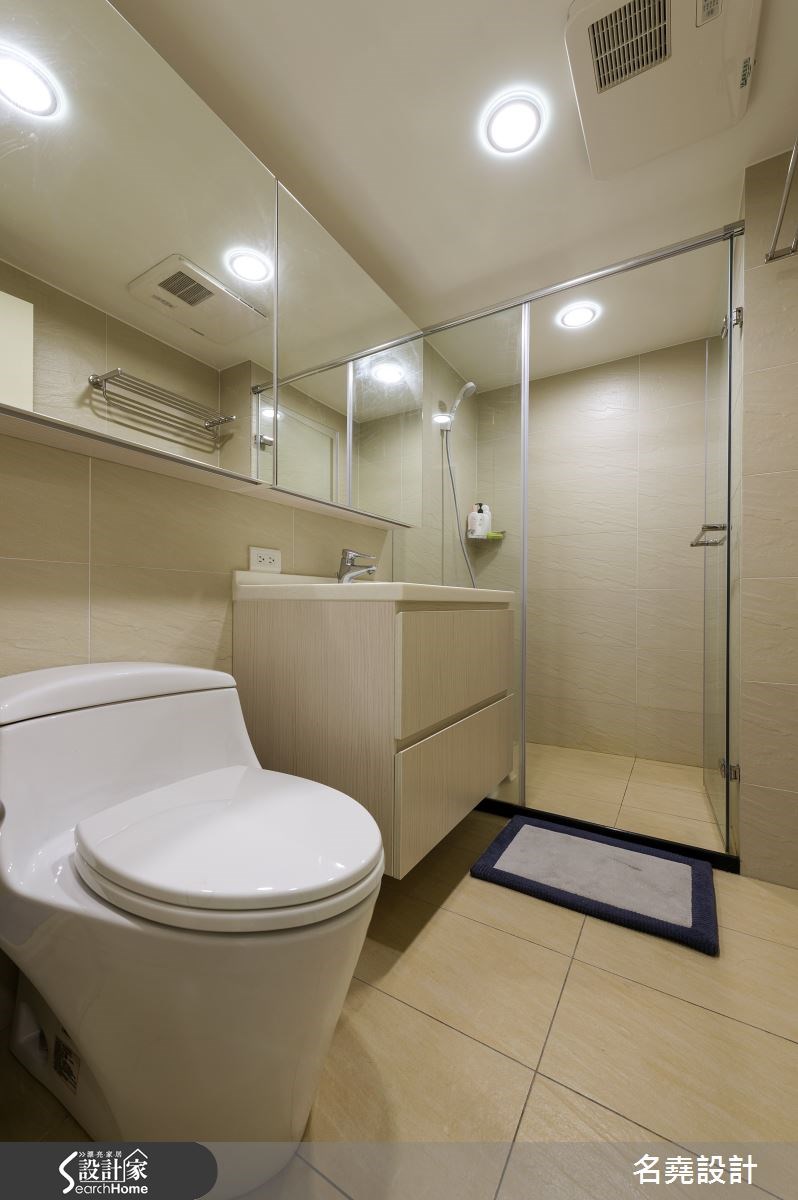26坪老屋(16~30年)＿休閒風浴室案例圖片＿名堯設計有限公司＿名堯_16之26
