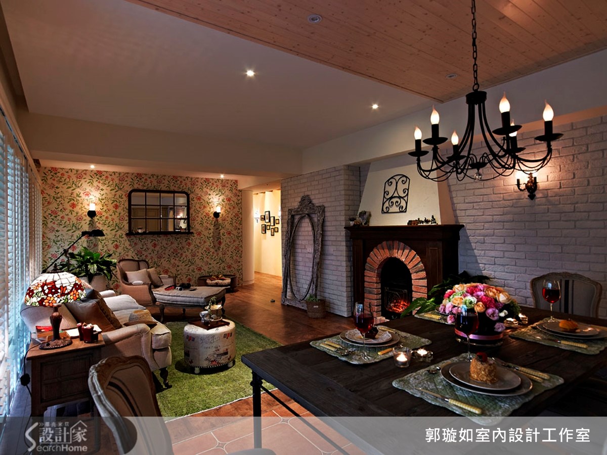 35坪中古屋(5~15年)＿鄉村風案例圖片＿郭璇如室內設計工作室＿郭璇如_10之6