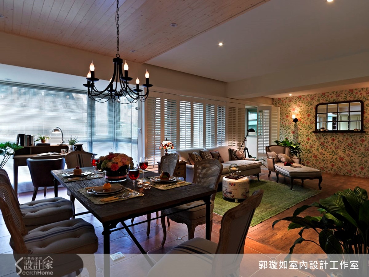 35坪中古屋(5~15年)＿鄉村風案例圖片＿郭璇如室內設計工作室＿郭璇如_10之7