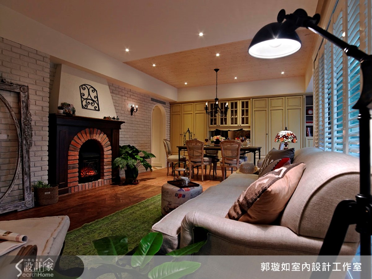 35坪中古屋(5~15年)＿鄉村風案例圖片＿郭璇如室內設計工作室＿郭璇如_10之3