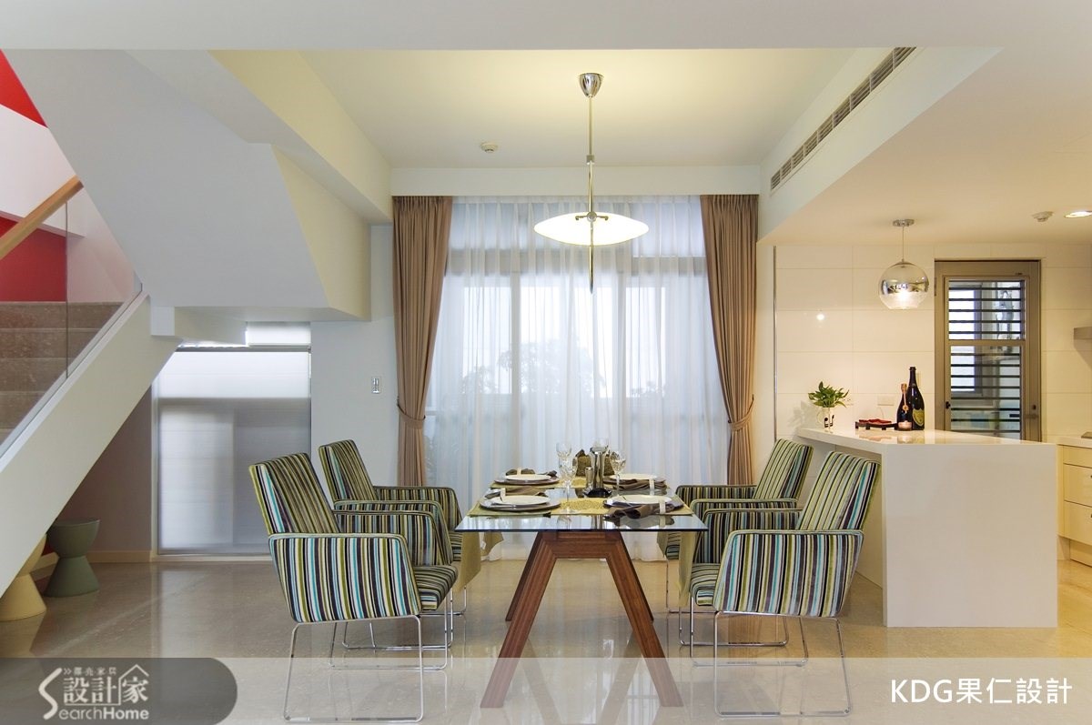 50坪新成屋(5年以下)＿工業風案例圖片＿KDG果仁設計＿果仁_12之7