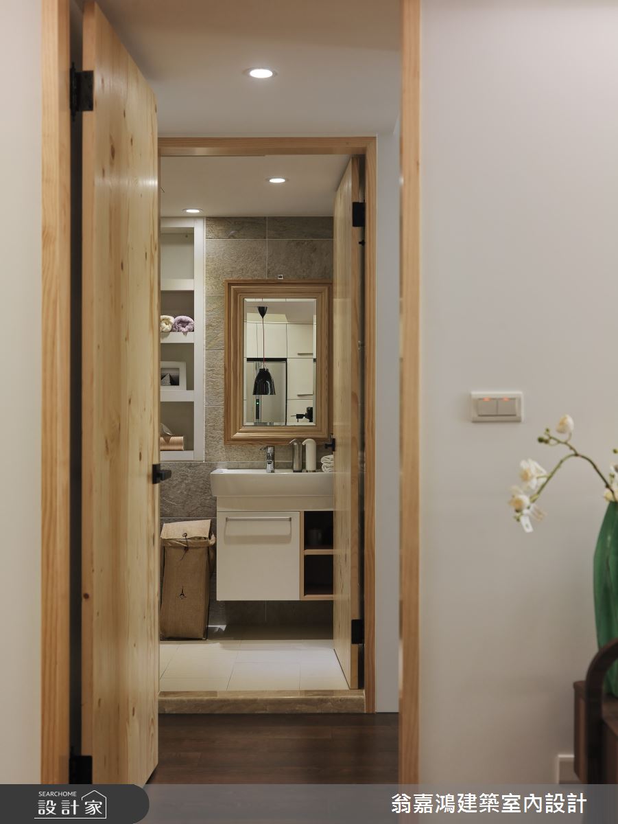 40坪老屋(16~30年)＿簡約風案例圖片＿翁嘉鴻建築室內設計｜懷生設計＿懷生_2.台北-C House之1