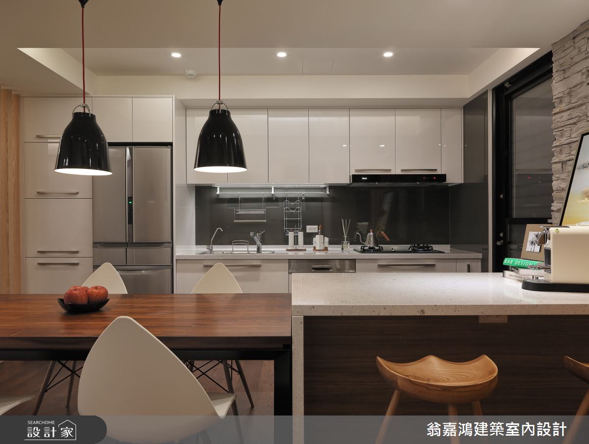 40坪老屋(16~30年)＿簡約風案例圖片＿翁嘉鴻建築室內設計｜懷生設計＿懷生_2.台北-C House之6