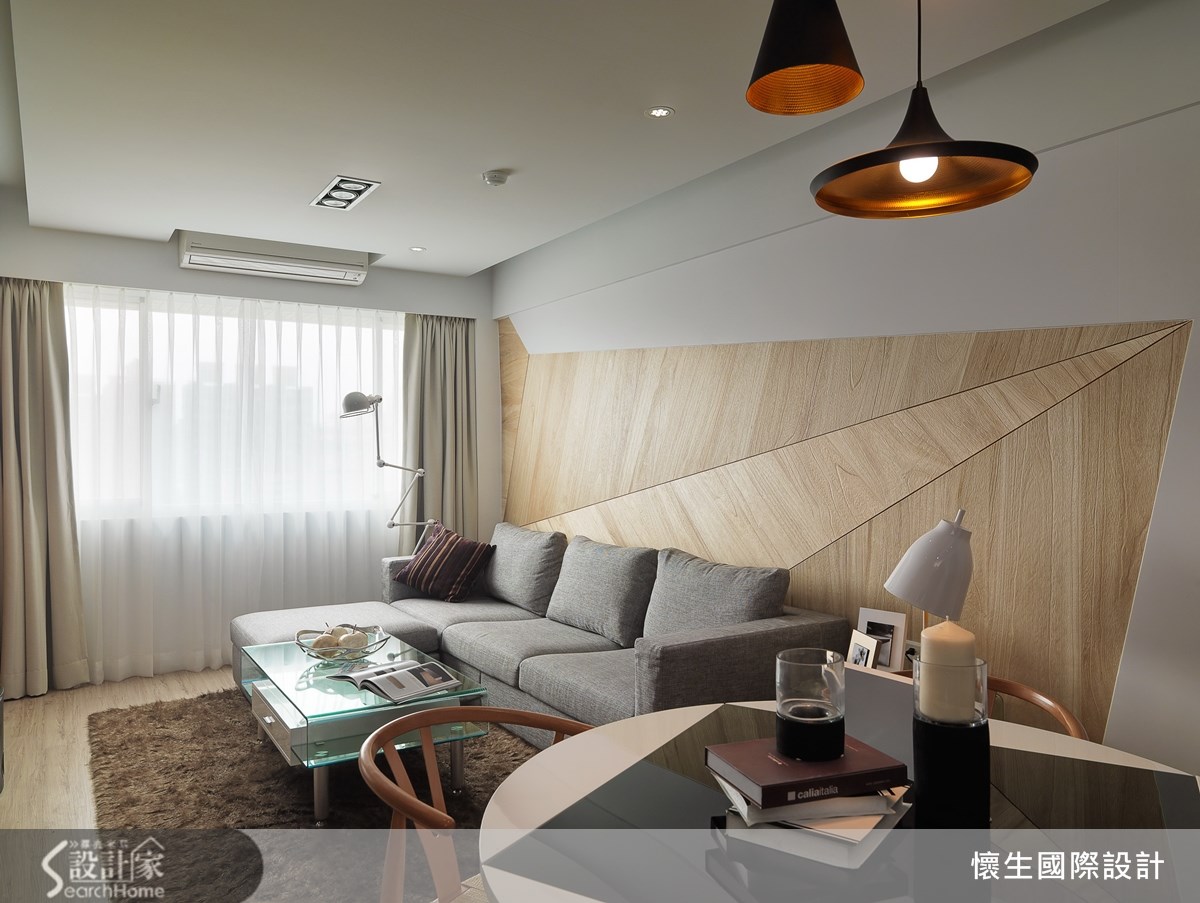 30坪老屋(16~30年)＿北歐風客廳案例圖片＿翁嘉鴻建築室內設計｜懷生設計＿懷生_3.台北-L House之6