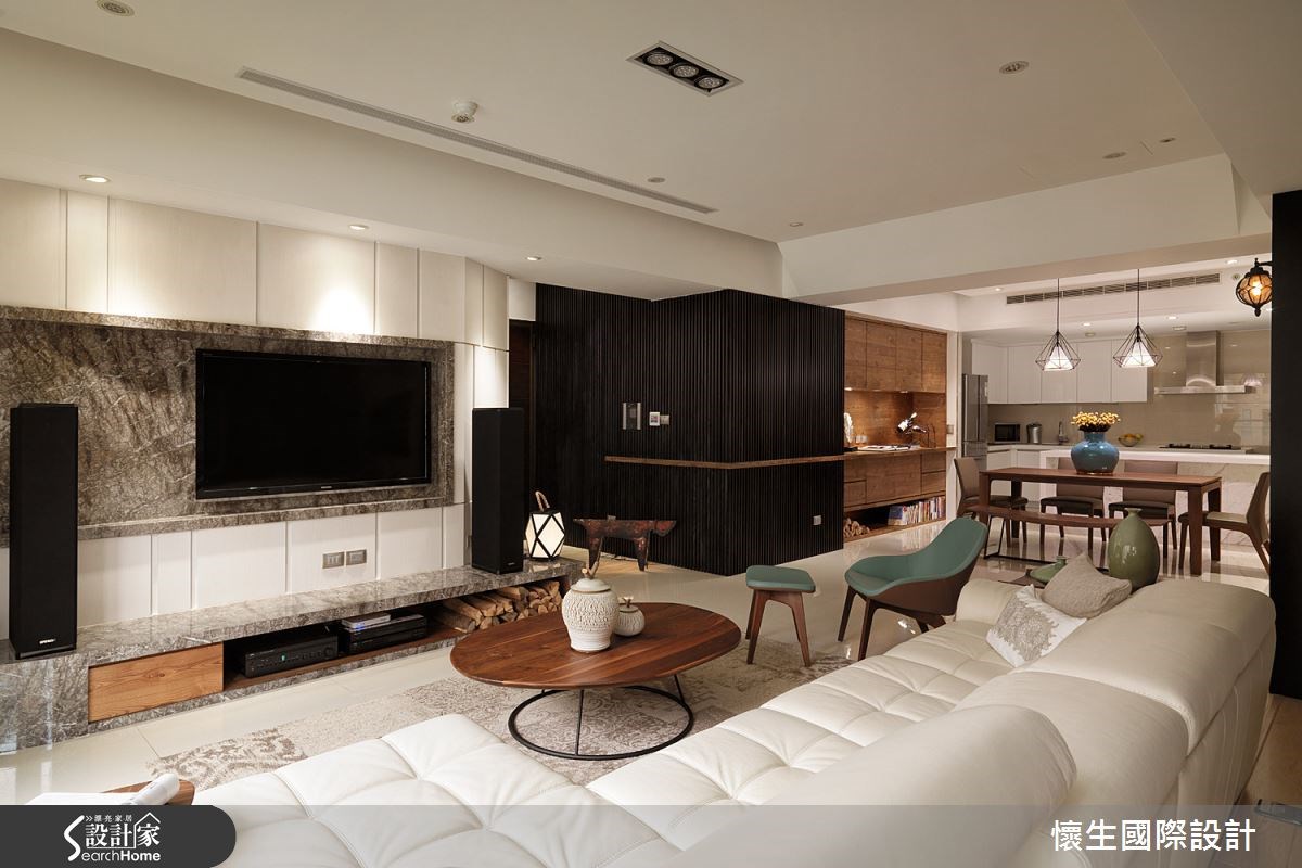 60坪老屋(16~30年)＿休閒風客廳餐廳案例圖片＿翁嘉鴻建築室內設計｜懷生設計＿懷生_6.三重-G House之8