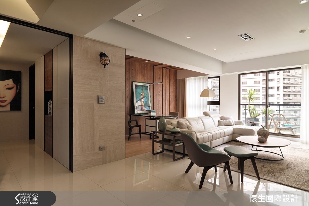 60坪老屋(16~30年)＿休閒風客廳案例圖片＿翁嘉鴻建築室內設計｜懷生設計＿懷生_6.三重-G House之19