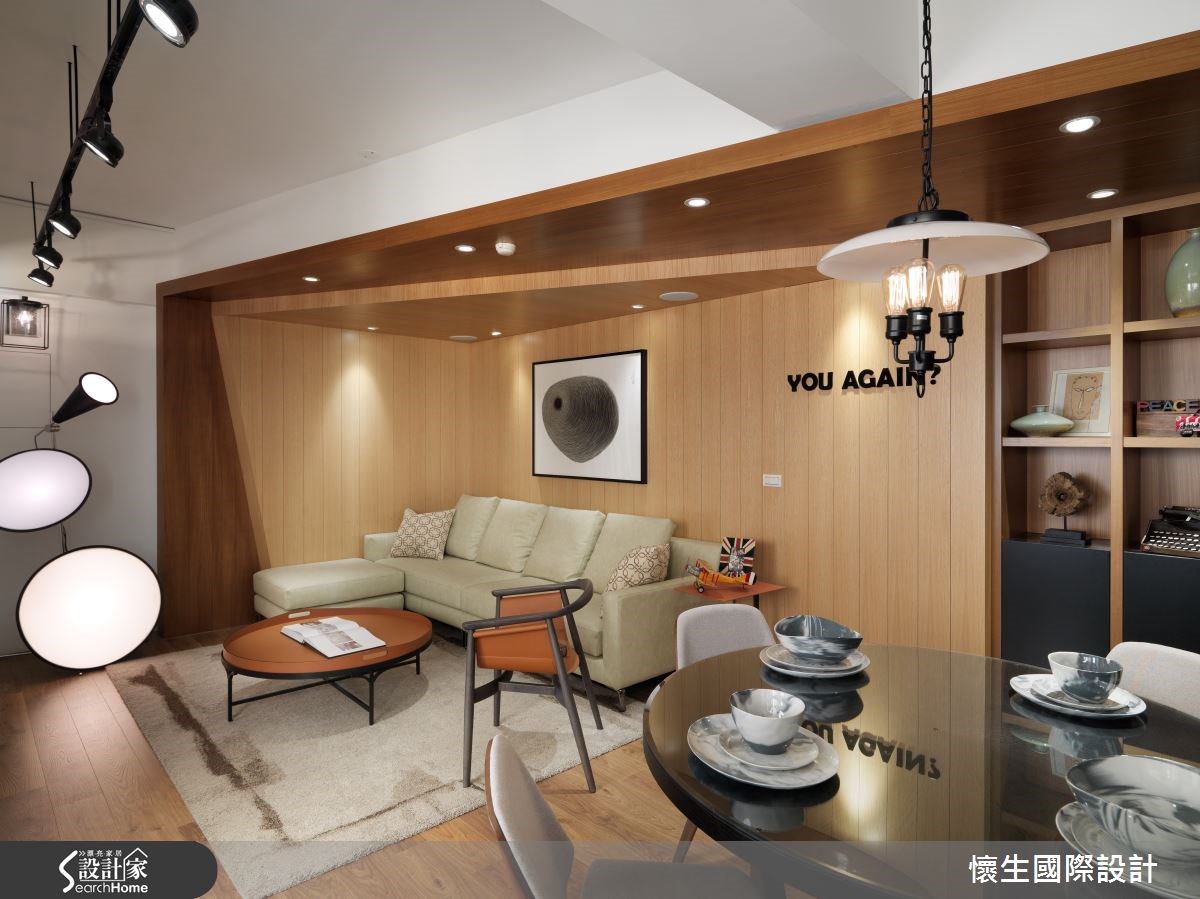 40坪老屋(16~30年)＿北歐風客廳餐廳案例圖片＿翁嘉鴻建築室內設計｜懷生設計＿懷生_9.新竹-L House之4