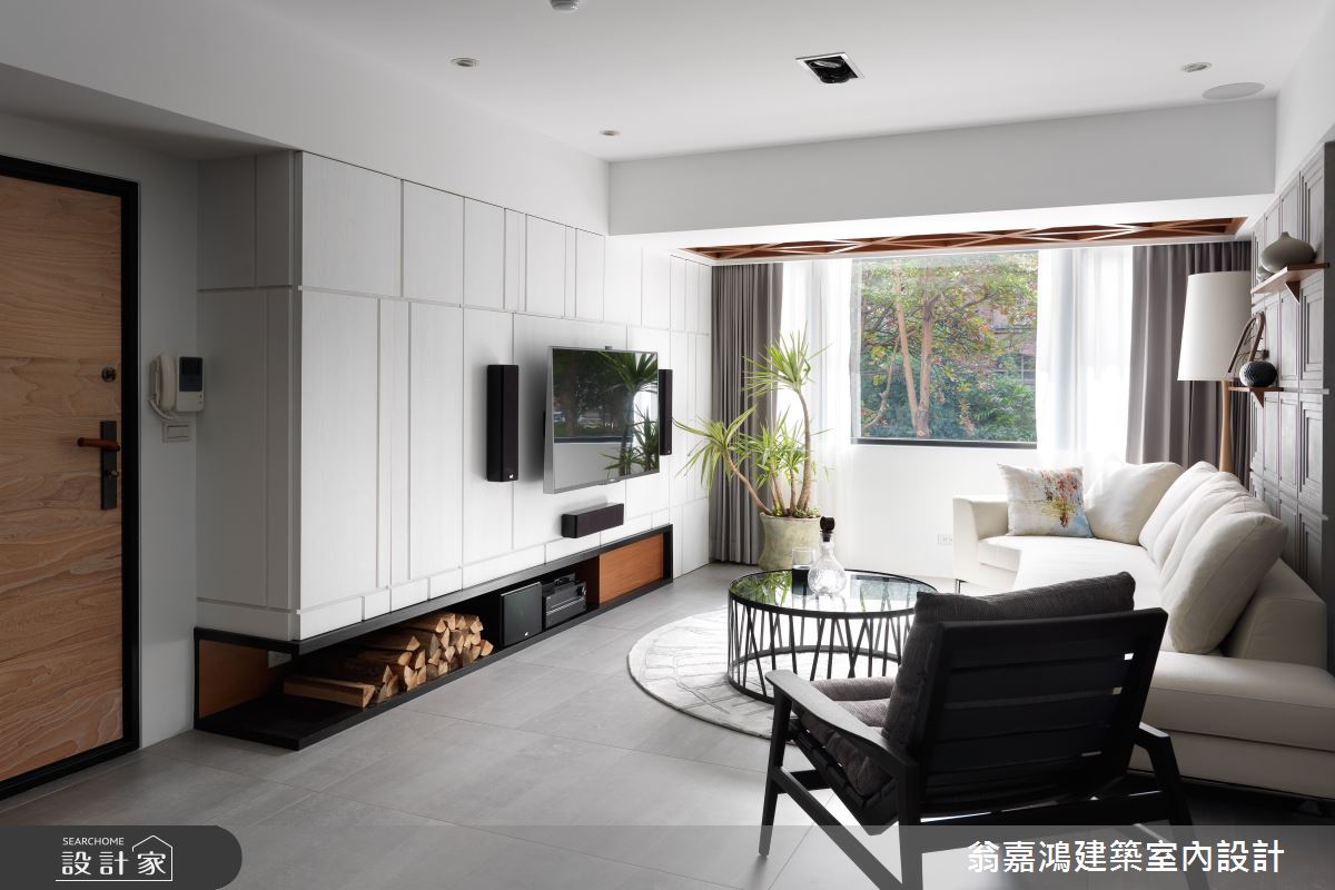50坪老屋(16~30年)＿北歐風案例圖片＿翁嘉鴻建築室內設計｜懷生設計＿懷生_8.板橋-W House之5